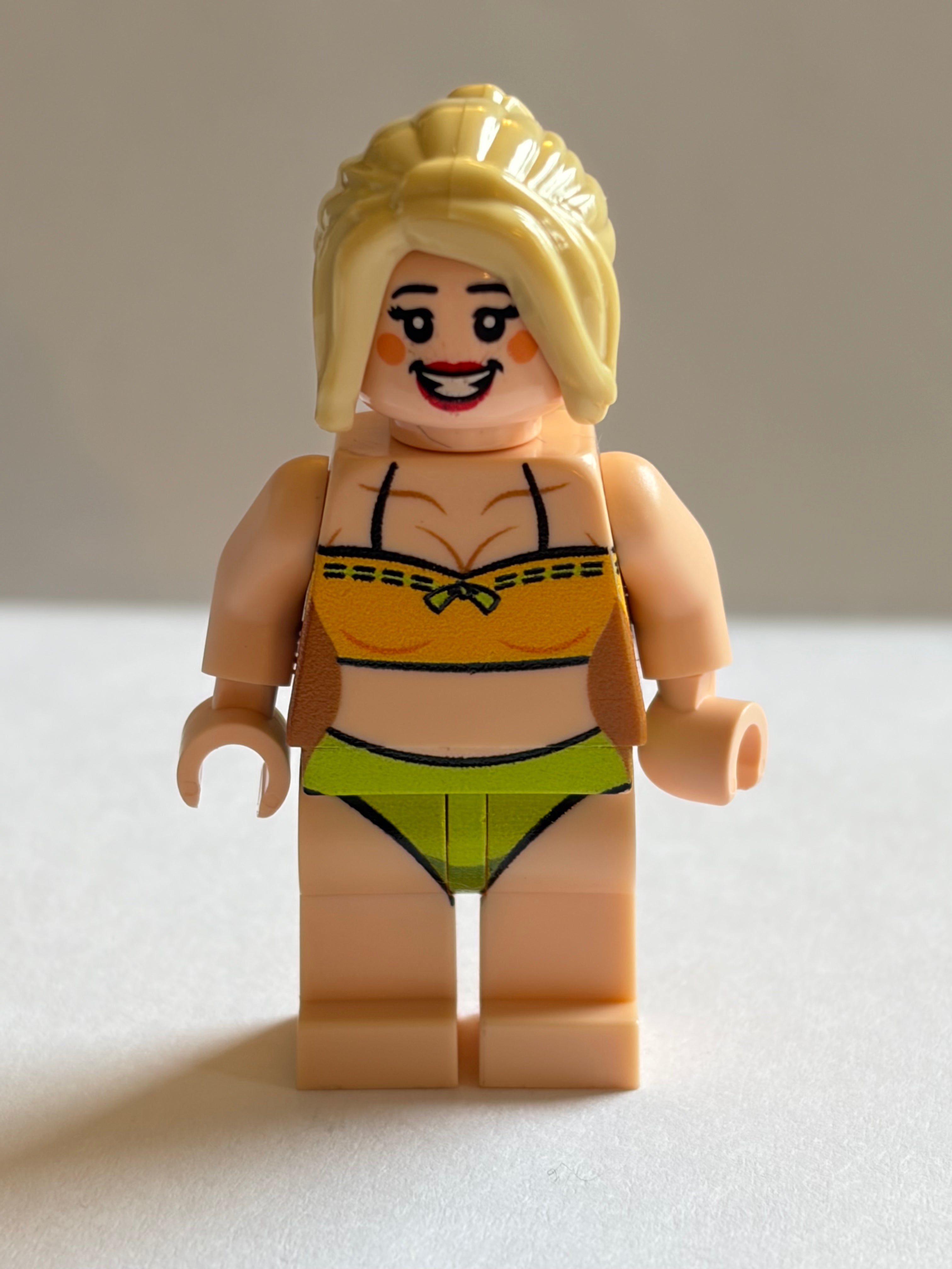 Sexy swimsuit hottie custom printed