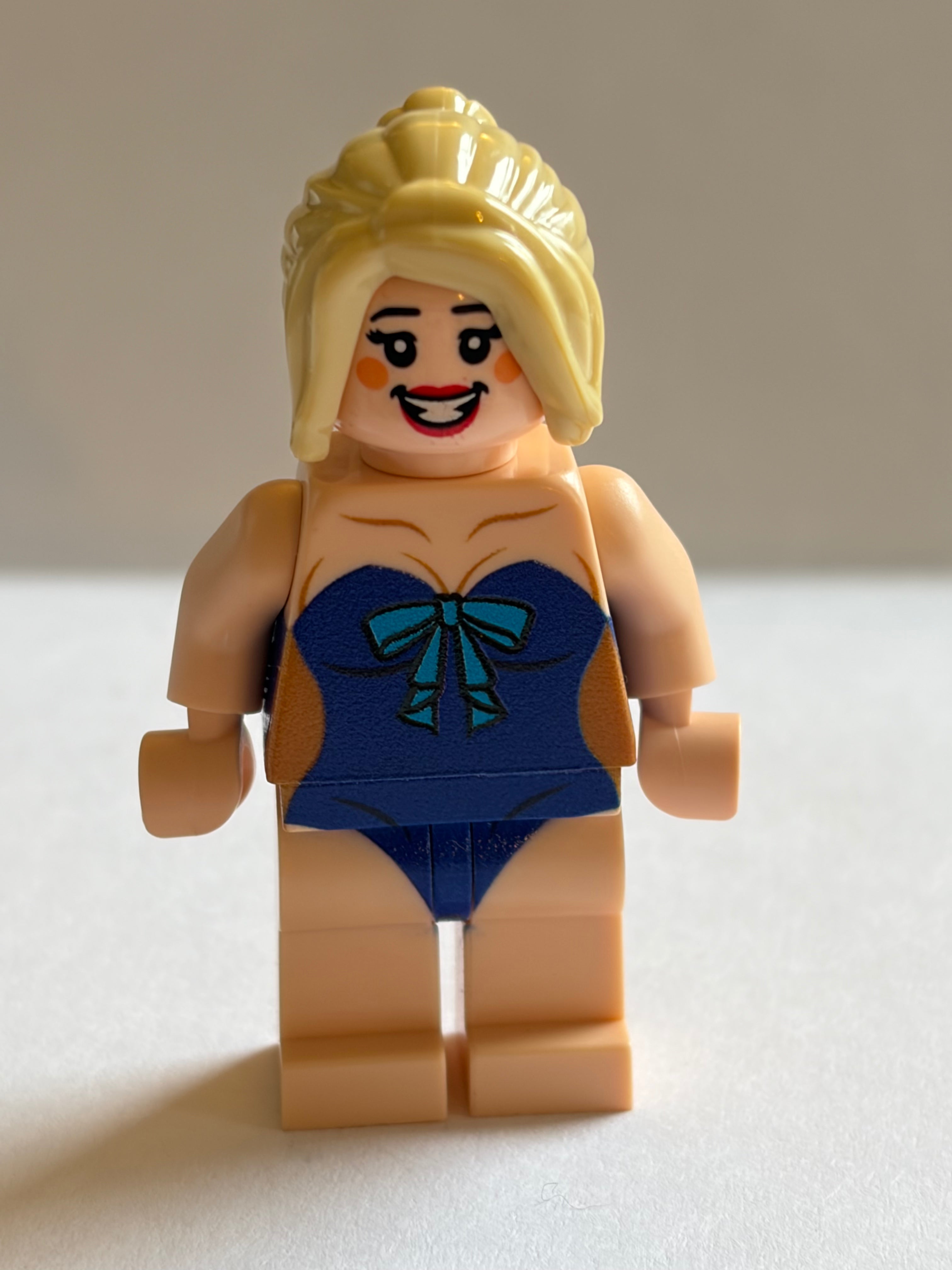 Strapless one piece cute swimsuit