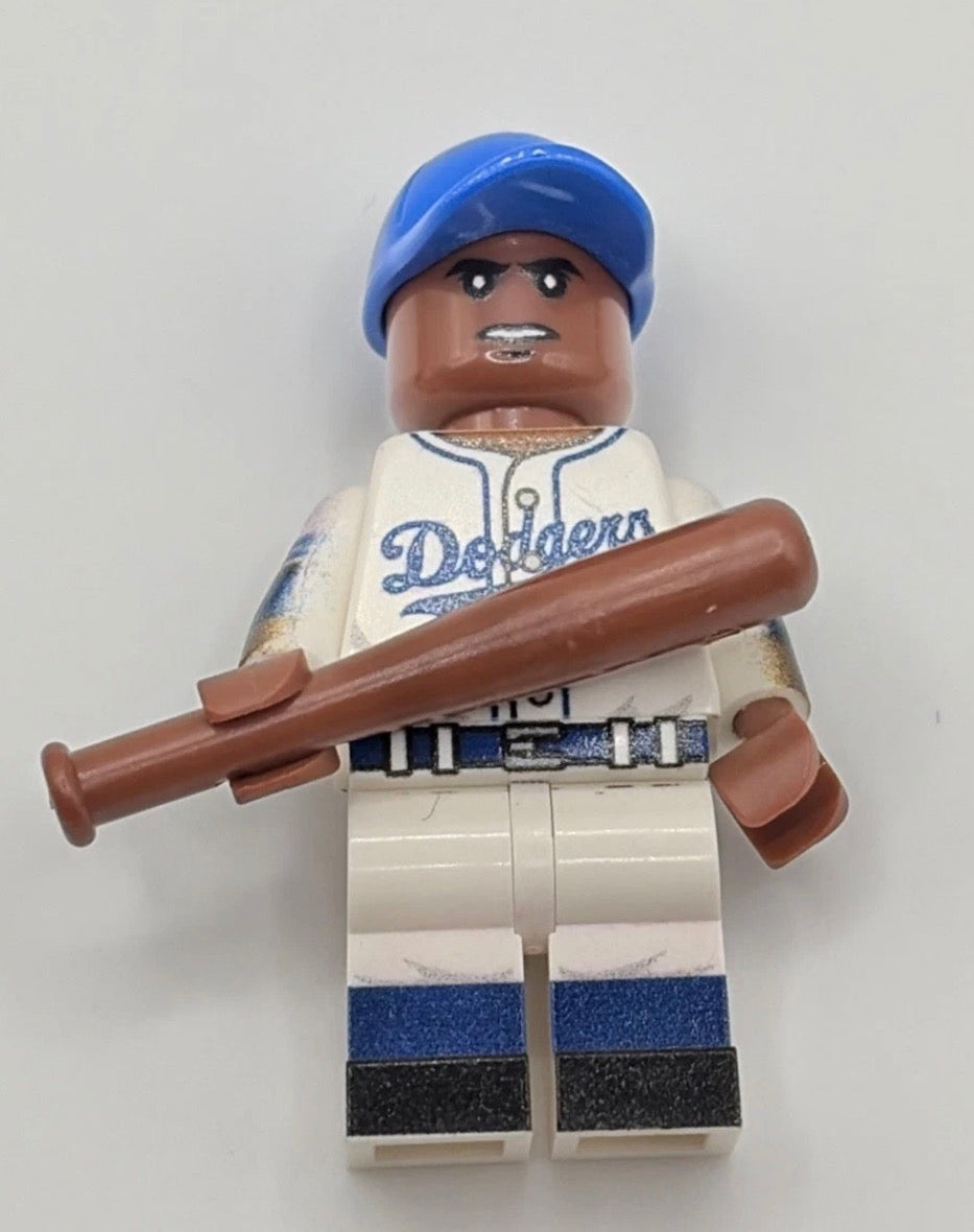 Jackie Robinson #42 (Made with Authentic Lego)