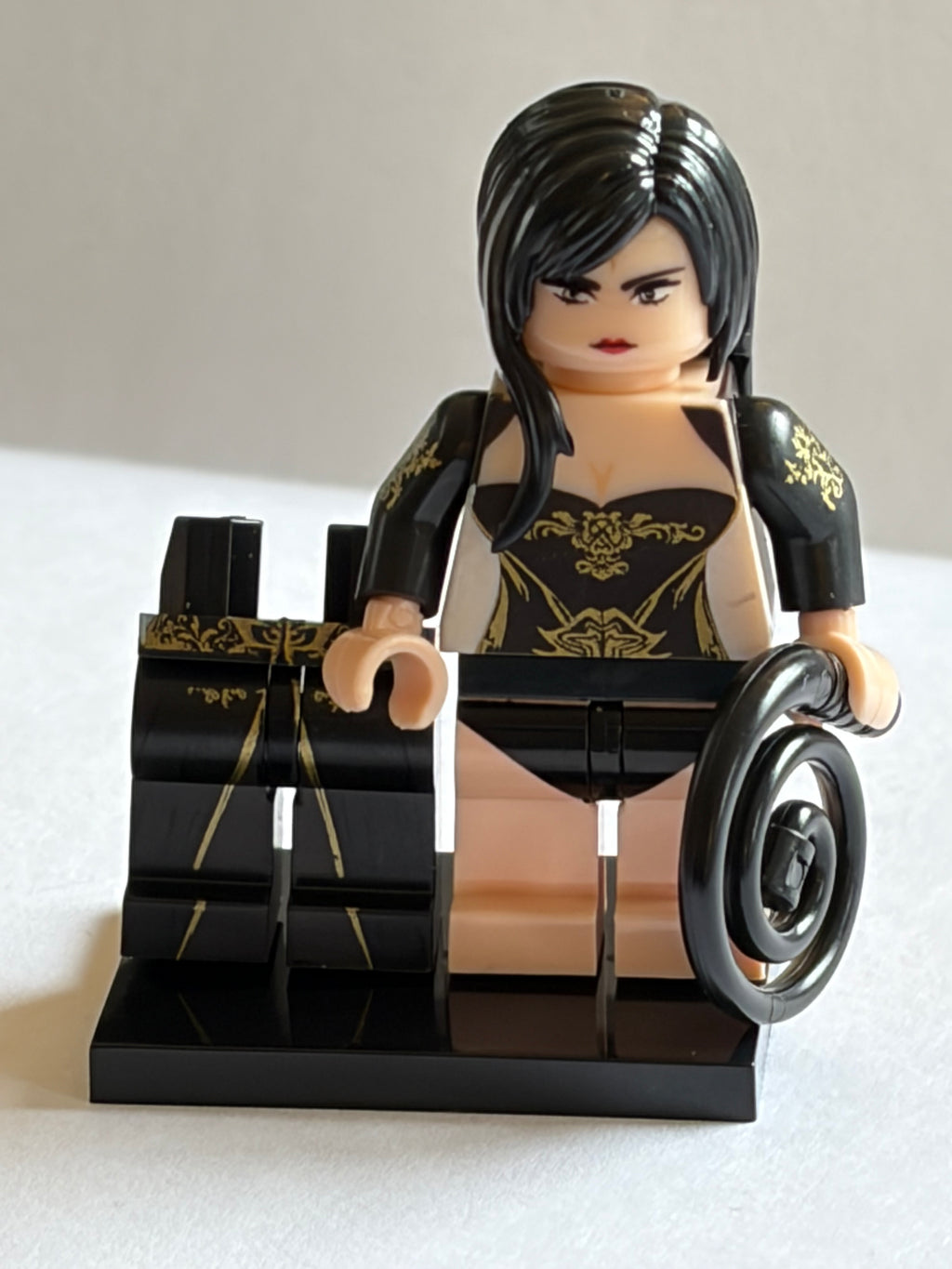 Naughty Dominatrix with whip