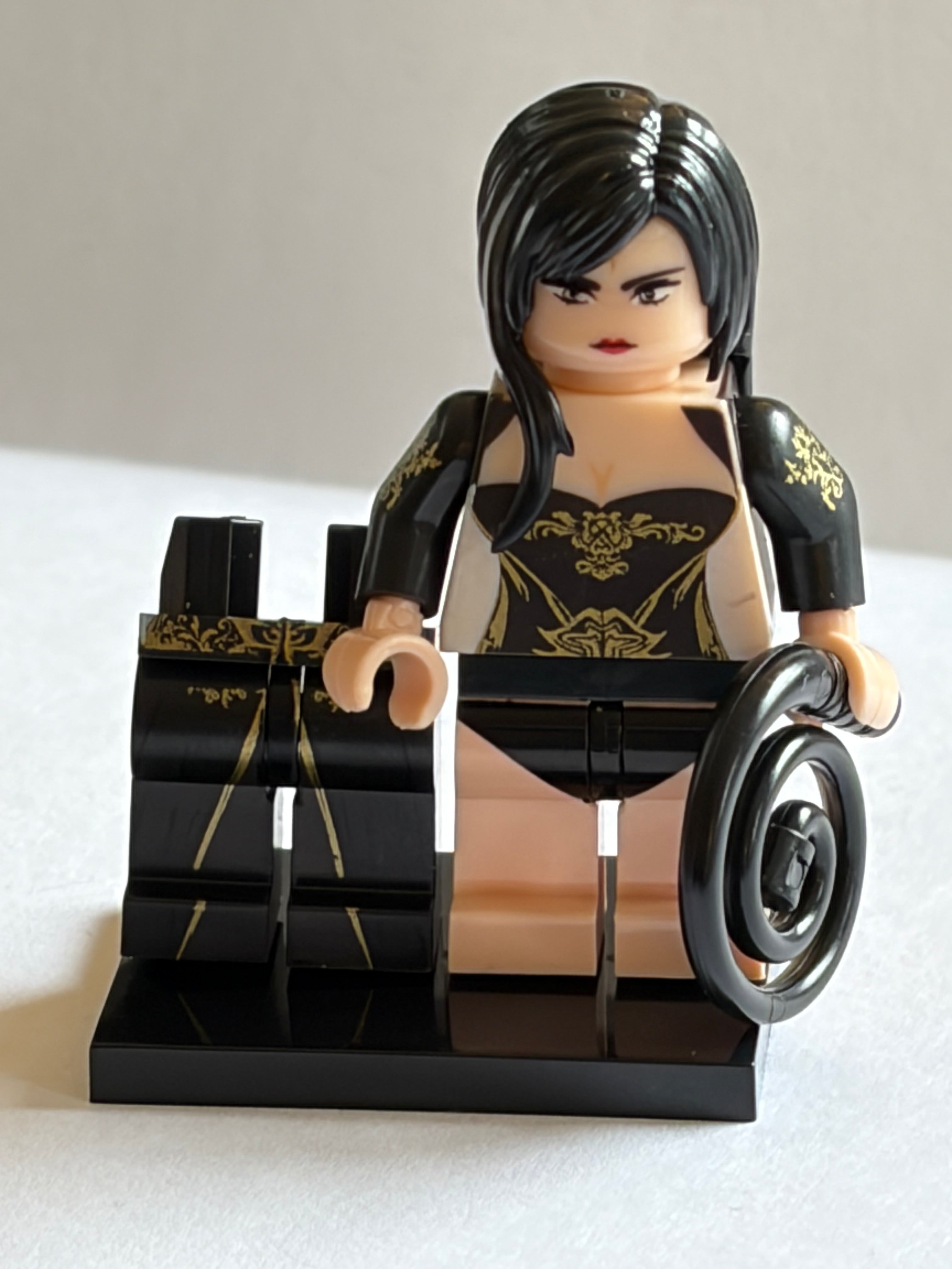 Naughty Dominatrix with whip