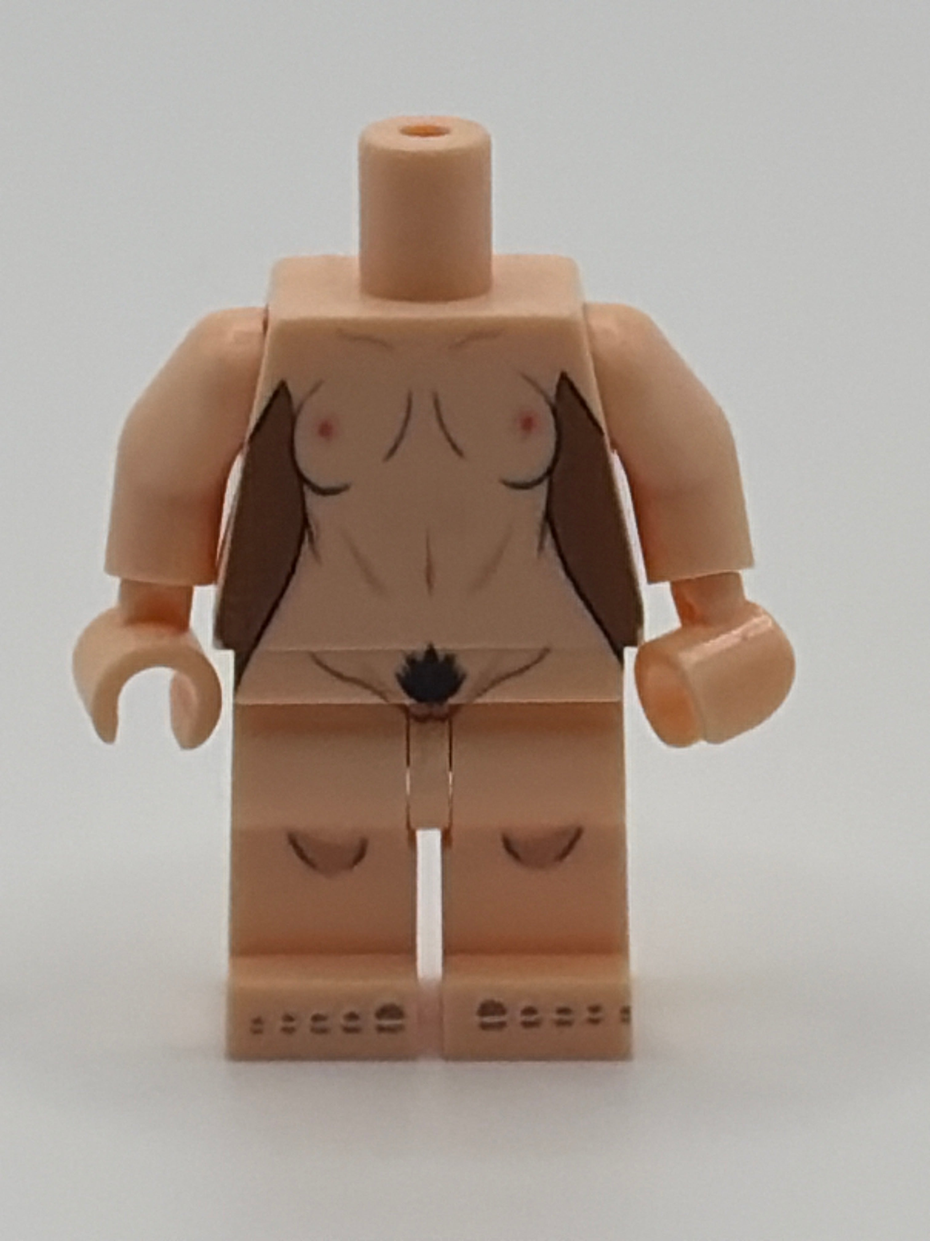 Sexy Naked Lady with Bush