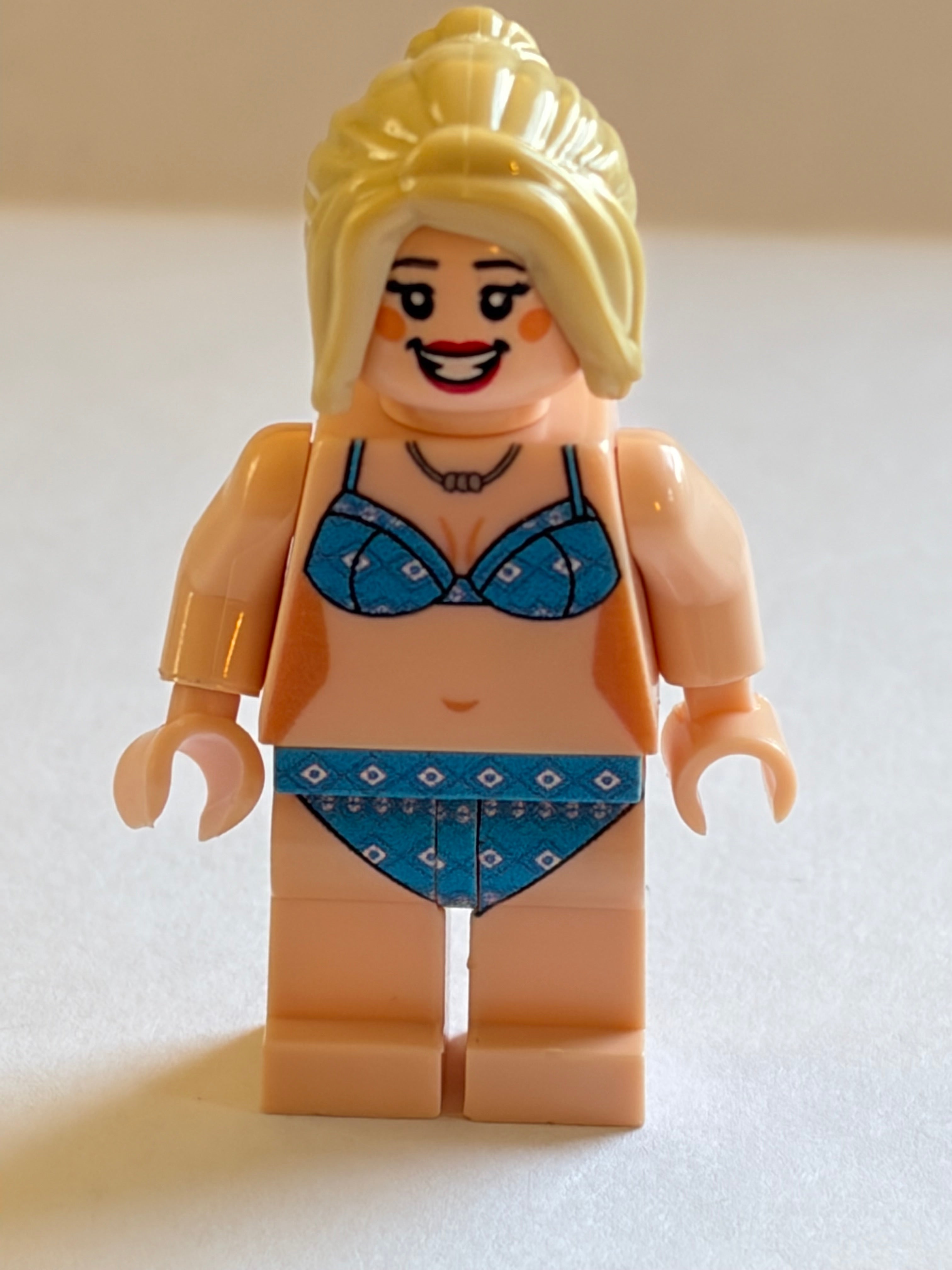 Cutie Patutie Blue Design Bikini Beauty