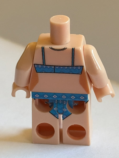 Cutie Patutie Blue Design Bikini Beauty