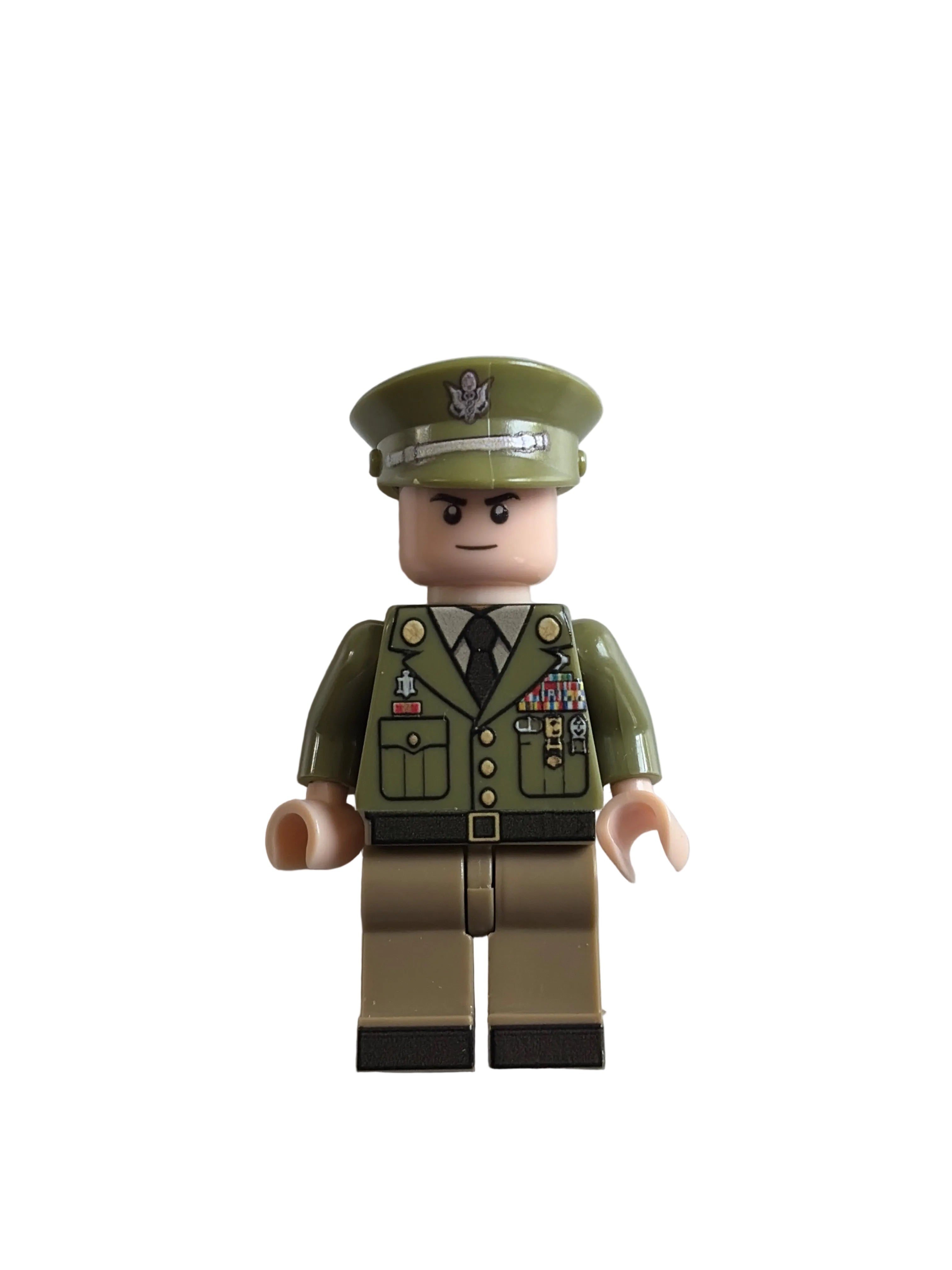 Military Officer Dress Green/Brown