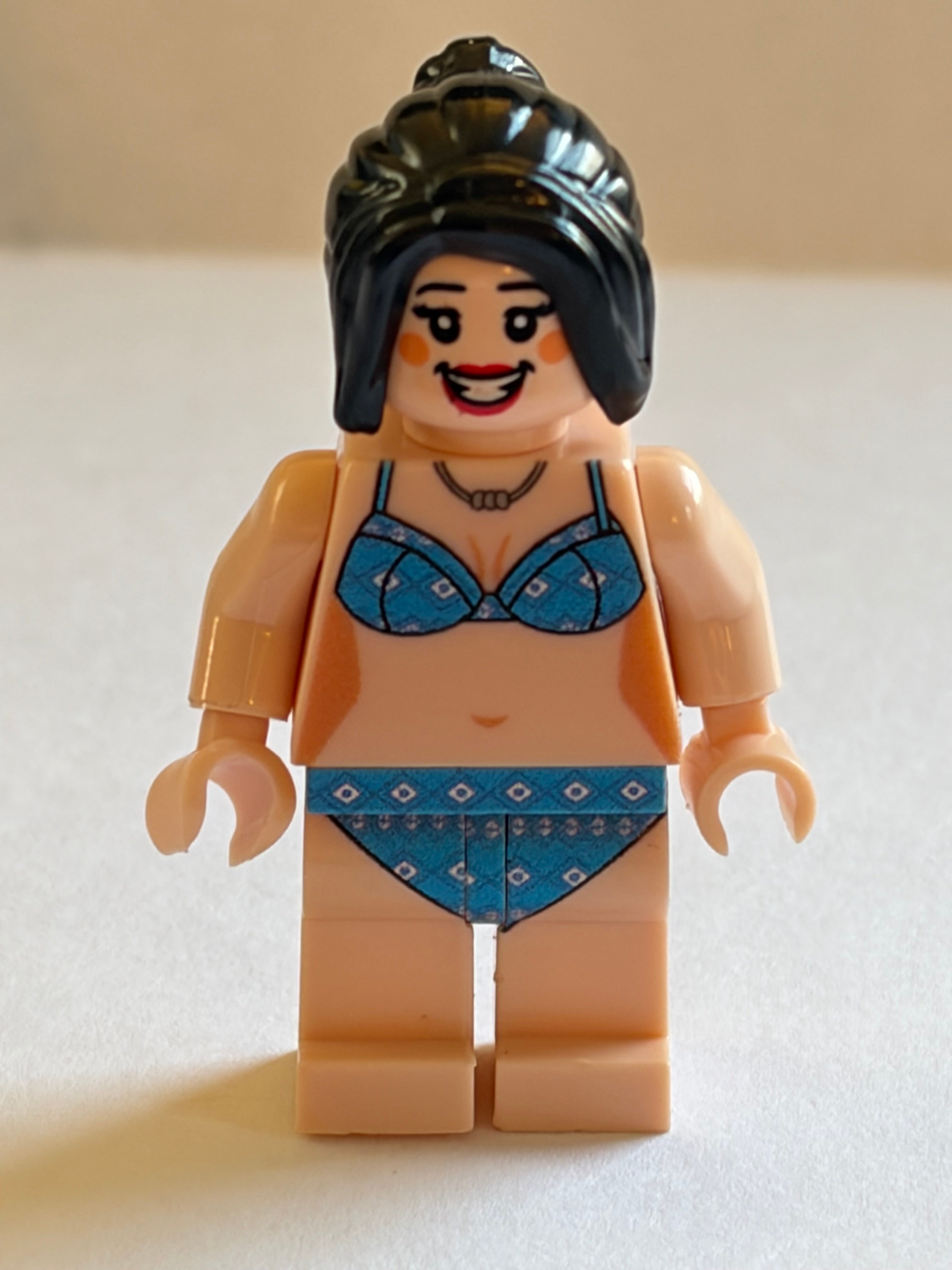 Cutie Patutie Blue Design Bikini Beauty