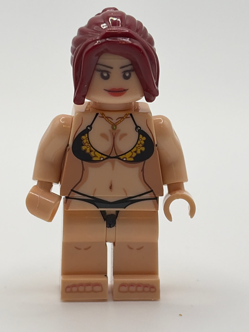 Itty Bitty Sexy Black & Gold Bikini