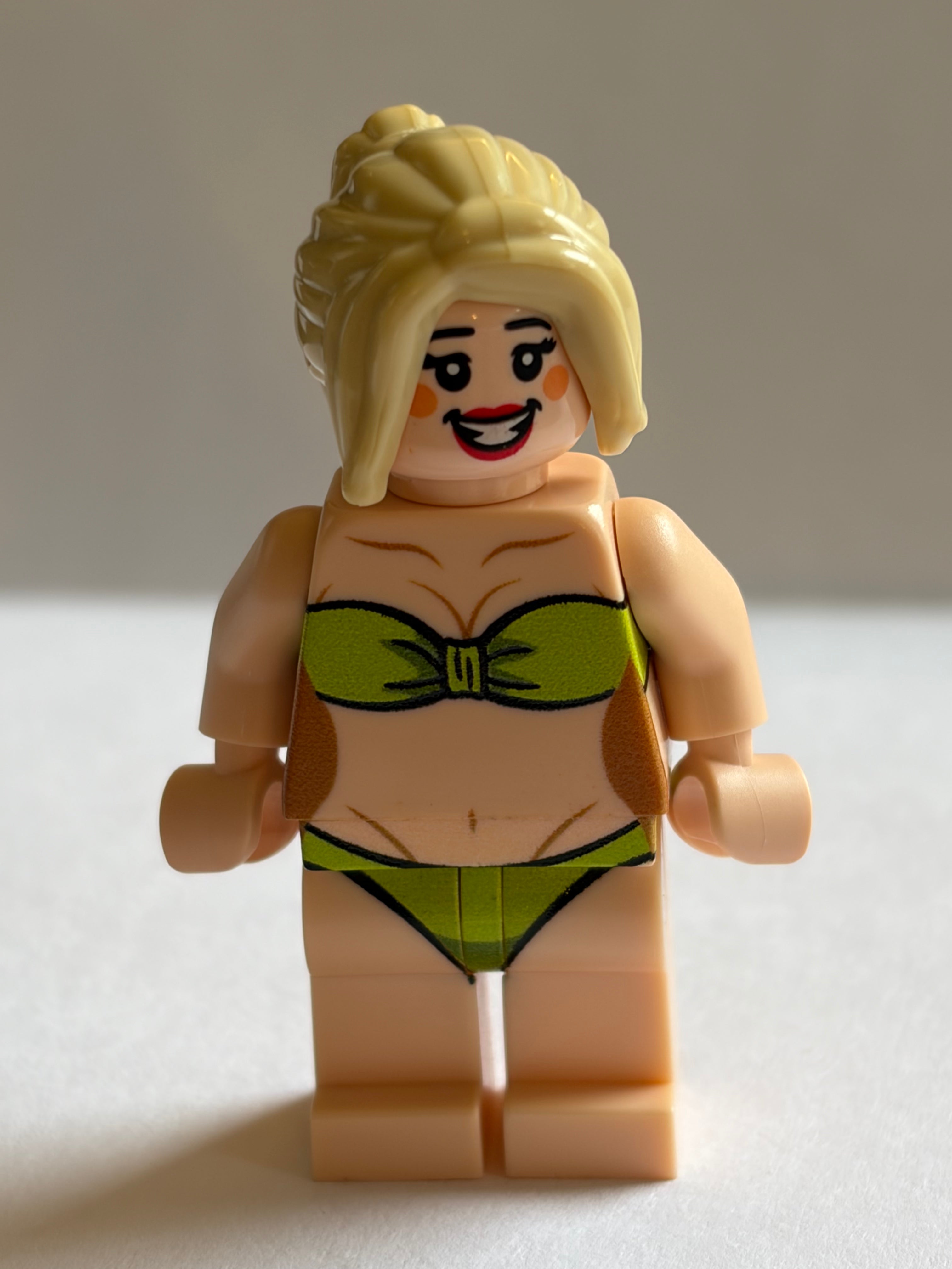 Sexy Strapless Green Bikini Swimsuit