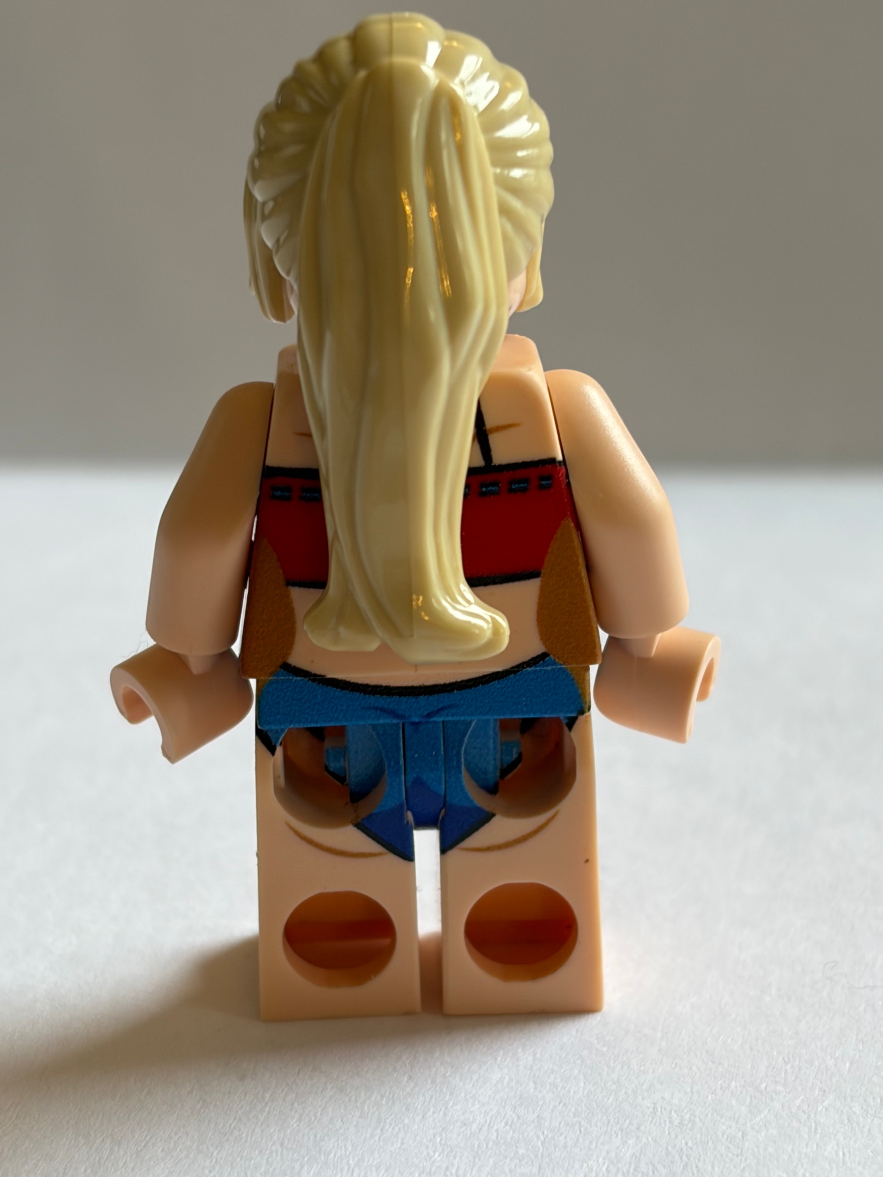 Red top one piece cute swimsuit