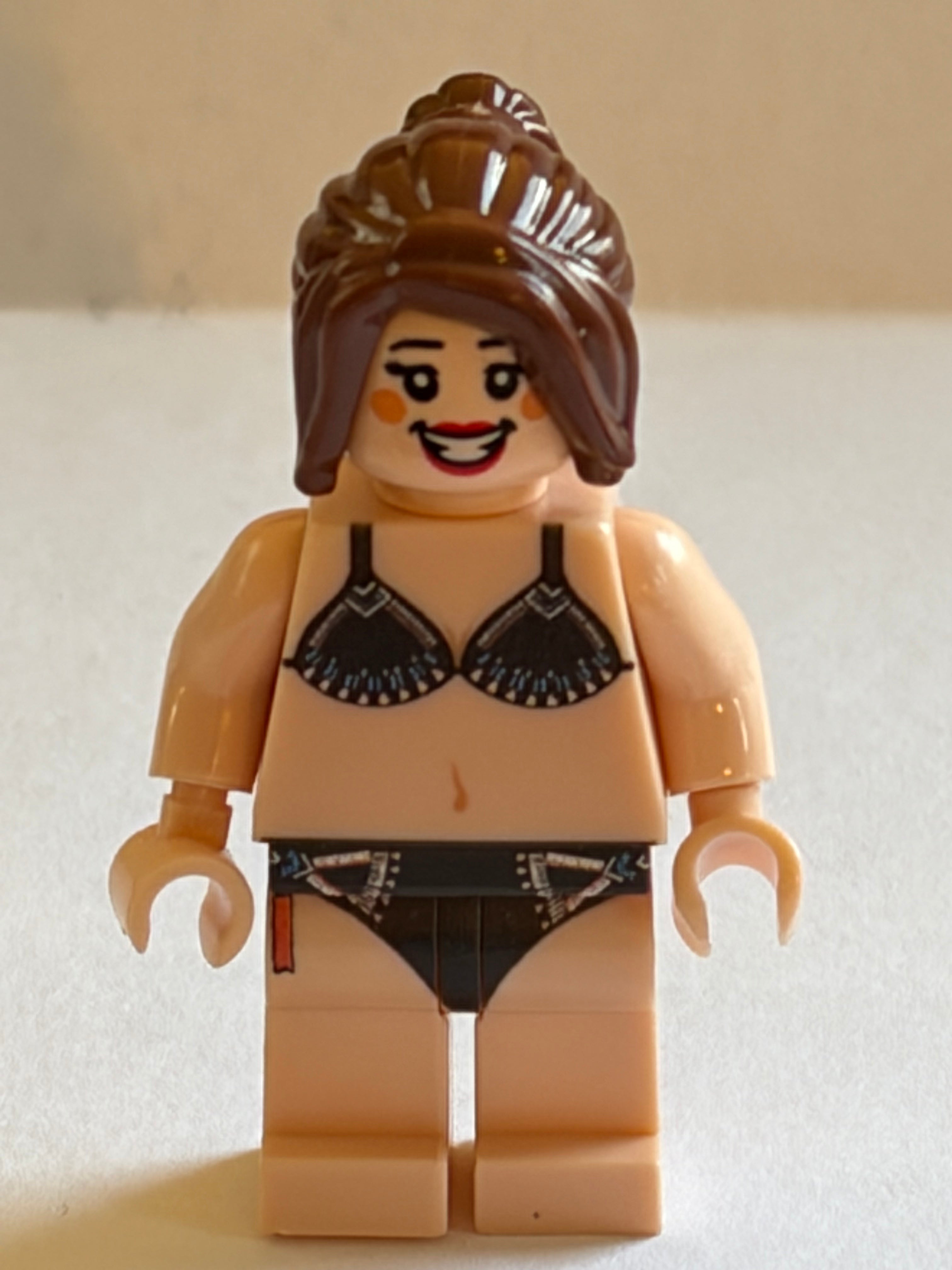 Sultry Black Bikini Seductress